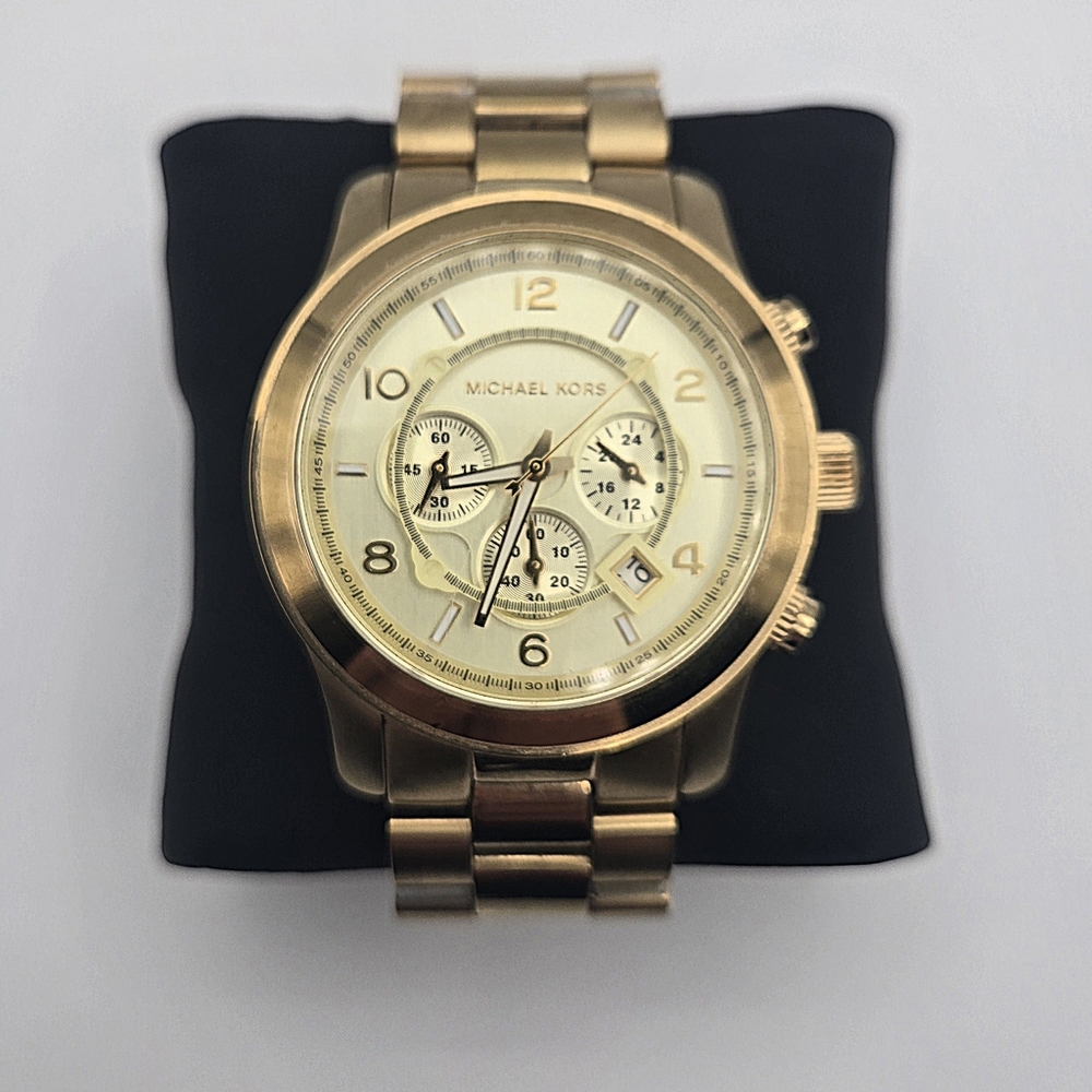 Michael Kors Gold Chronograph Watch
